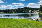 Sylvan Lake in Custer State Park